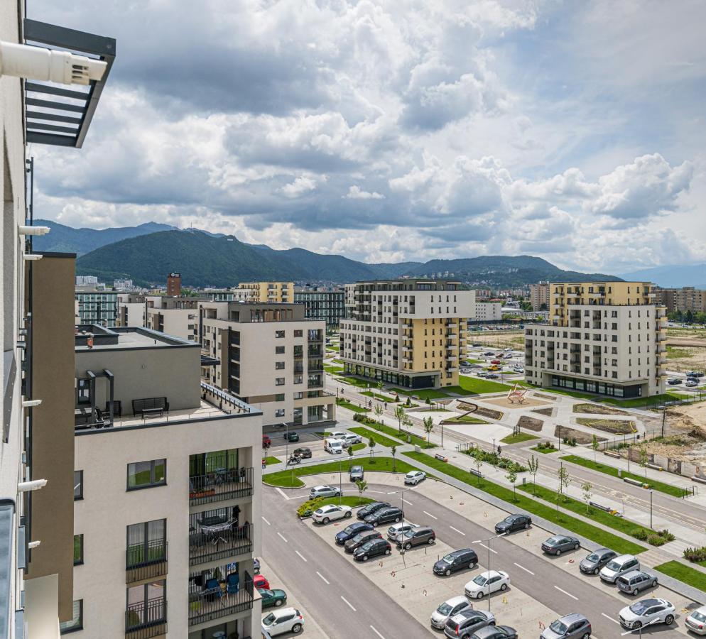 Coresi Modern Apartment Braşov Exterior foto